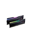 G.Skill Trident Z5 Neo RGB DDR5-8000 - 48GB - CL40 - Dual Channel (2 pcs) - AMD EXPO - Sort med RGB