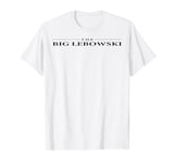 The Big Lebowski All Black Simple Movie Logo T-Shirt