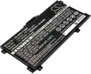 Yhteensopivuus  HP Envy X360 15-BP017TX, 11,55V, 4400mAh