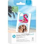 HP Sprocket Zink paper Luna 30-pack 2x3" pre-cut 1,3x1,3 sticker