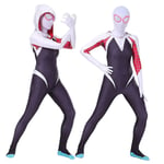 Spider-Man World Gwen Stacy Cosplay Cosplay Jumpsuit Halloween 150cm