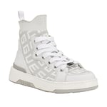 GUESS Femme Homme Basket, Blanc 140, 41 EU