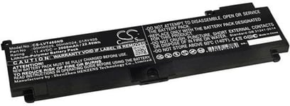 Kompatibelt med Lenovo ThinkPad T460s(20FA-A01EAU), 11.4V, 2000 mAh