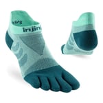 Injinji Womens Ultra Run No-Show Glacier - 3 pack Tåstrumpor Dam - MD/LG (40,5-44,5+ EU)