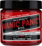 Manic Panic High Voltage Classic Hair Dye – Pillarbox Red, Vibrant Colour