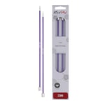 KNIT PRO KP47268 Zing: Knitting Pins: Single Ended: 30cm x 3.75mm, Metal, 3.75 , Purple