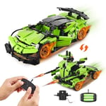 VEVOR Jouets de Construction STEM 2 en 1, Kit de Construction Voiture RC Robot Télécommandé, 461 Pièces, Contrôle par APP, Cadeau pour Enfants, Garçons, Filles, Âgés de 6 7 8 9 10 11 12 Ans et Plus