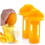 Oulensy 2pcs Portable Manual Citrus Juicer Squeezer Juice Child Healthy Life Juicer Machine