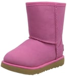 UGG Kid's Female Classic Weather Short Classic Boot, Pink Azalea, 5 (UK)