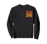 Trump Dance Troll QR 45/47 Funny President Trump Dance Code Sweatshirt