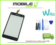 VITRE TACTILE ORIGINALE POUR WIKO RAINBOW 4G NOIR + OUTILS