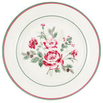 GreenGate - Leonora frokosttallerken 20,5 cm hvit