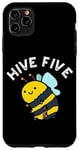 Coque pour iPhone 11 Pro Max Hive Five Funny Bee Jeu de mots