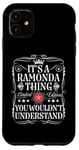 Coque pour iPhone 11 Le nom de Ramonda est une histoire de Ramonda que vous ne comprendriez pas