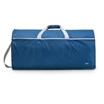 Amazon Basics Grand Sac de Voyage et Sac de Sport, Poignée à Boucle sur le Dessus, Sac Fourre-Tout de Weekend, 98 L, Bleu Marine