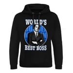 Hybris World's Best Boss Epic Hoodie Herr (Black,XL)
