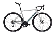 Bianchi Sprint Disc Racercykel Kolfiber, 105 Di2 2x12, Velomann hjul