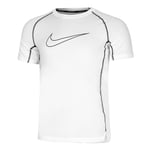 Nike Dri-Fit Pro Tight T-shirt Hommes - Blanc , Noir