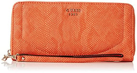 Guess Kingsley, Portefeuille. Femme, Orange, 2x10x21 cm (W x H x L)