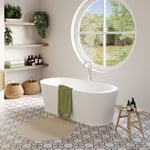 Baignoire îlot Huron L. 160 x l.75 cm blanc