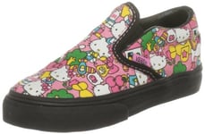 Vans T Classic Slip-on VLYHL8R, Basket Mode Mixte Enfant - Noir-TR-F4-130, 23.5 EU