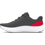 Under Armour Mens Ua Charged Surge 4 Running Shoe, Castlerock Red Red, 9 UK