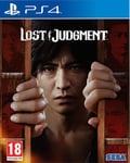 Sega Lost Judgment Standard Anglais, Allemand Playstation 4