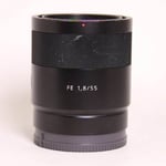 Sony Used FE 55mm f/1.8 ZA Zeiss Sonnar T* Lens