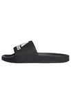 adidas Mixte Adilette Shower Slides, Core Black / Cloud White / Core Black, 40 2/3