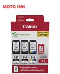 Canon PG-545XL x 2 / CL-546XL ink pack for PIXMA MG2550 printer