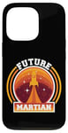 iPhone 13 Pro Mars Planet Future Martian Retro Vintage Oldschool Case