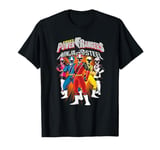 Power Rangers Ninja Steel Team Lineup T-Shirt