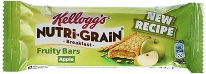 Kellogg's Nutri-grain Fruity Apple Breakfast Bar - 37g - Pack of 4