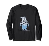 Penguin Street Art Cool Urban Design Long Sleeve T-Shirt