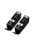 Canon PGI-550XL / 6431B005 High Black Twin Pack - Blækpatron Sort