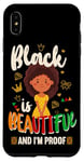 iPhone XS Max Black Is Beautiful And I'm Proof Pride History Afro Girl Case