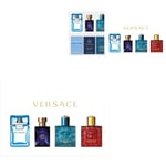 Versace Men's fragrances Man Eau Fraîche Gift set Man Eau Fraîche 5 ml + Dylan Blue 5 ml + Eros 5 ml + Eros Flame 5 ml 5 ml ()