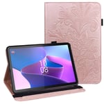 SKALO Lenovo Tab P11 Gen 2 Mandala Suojakotelo - Ruusukulta