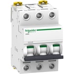 Schneider Electric - A9F75304 - Disjoncteur courbe d triphasé 4A - 3P - 50kA - à vis Acti9 iC60N