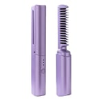 2In1  Professional Hair Straightener Curler Comb Fast Heating Negative Ion1109