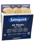 Cederroth Salvequick Band Aid plastic plasters 2 sizes - refill