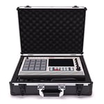 Analog Cases Unison Case for Akai MPC Live 2 and MPC Live (Transport case, Aluminium Corner Protection, Padded lid with Handle, Cable Storage compartments), Black