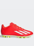 adidas Junior X Crazy Fast.4 Firm Ground Football Boot -yellow, Yellow, Size 11