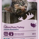 Turkey Chunks In Sauce Våtfoder För Katt 85g Lila