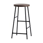 HAY Cornet bar stool 65 cm Smoked oiled oak-soft black