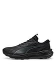 Puma Men's Trail Running Electrify Nitro 3 Trainers - Black/Grey, Black, Size 7, Men