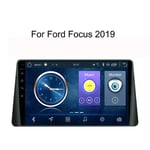 Car Stereo Navigation GPS, pour Ford Focus 2019 9 Pouces, Navi Double Din Lecteur Multimédia Auto Radio avec Bluetooth WiFi à écran Tactile Lecteur Multimédia Auto Radio