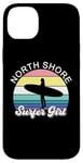 Coque pour iPhone 14 Plus Surfer Girl North Shore Hawaii Hawaii Surf Beach