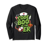 Code Boo In The Er Crew Funny Ghost Halloween Boo-jee Nurse Long Sleeve T-Shirt