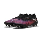 PUMA Mixte Future 8 Match MXSG Chaussure de Football, Black White-Glowing Red, 48.5 EU